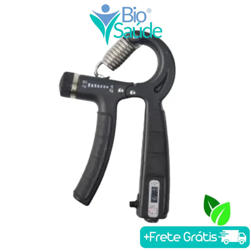 Hand Grip Antebraços Fortes e Grandes Preto Hand Grip