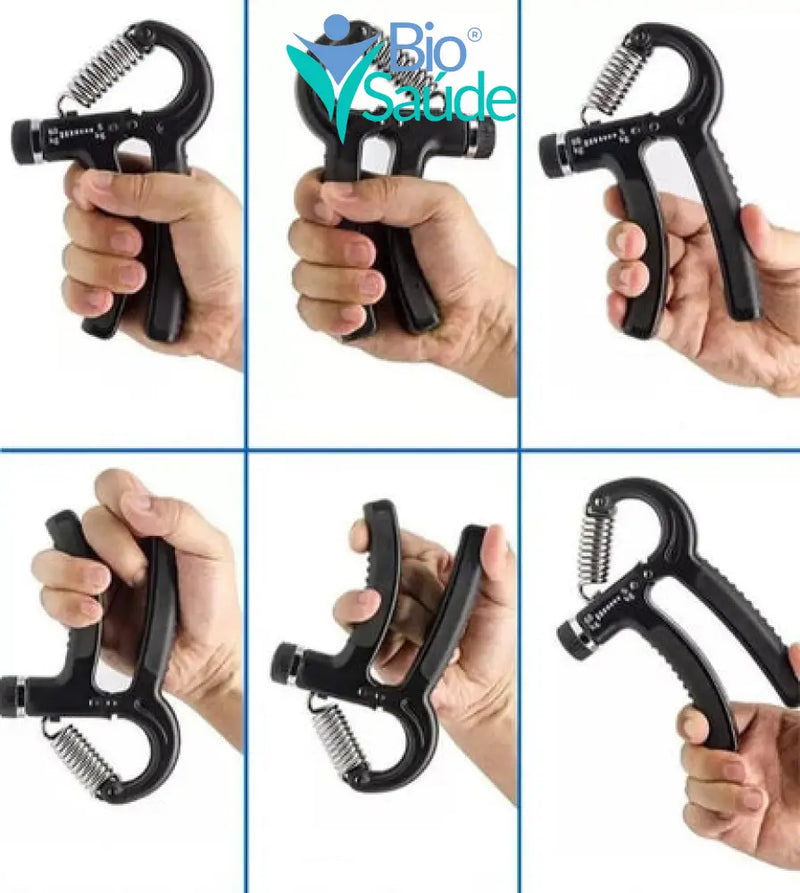 Hand Grip | Fortalecedor de Braços Resistente e Regulável 10 a 60kg Hand Grip | Fortalecedor de Braços Resistente e