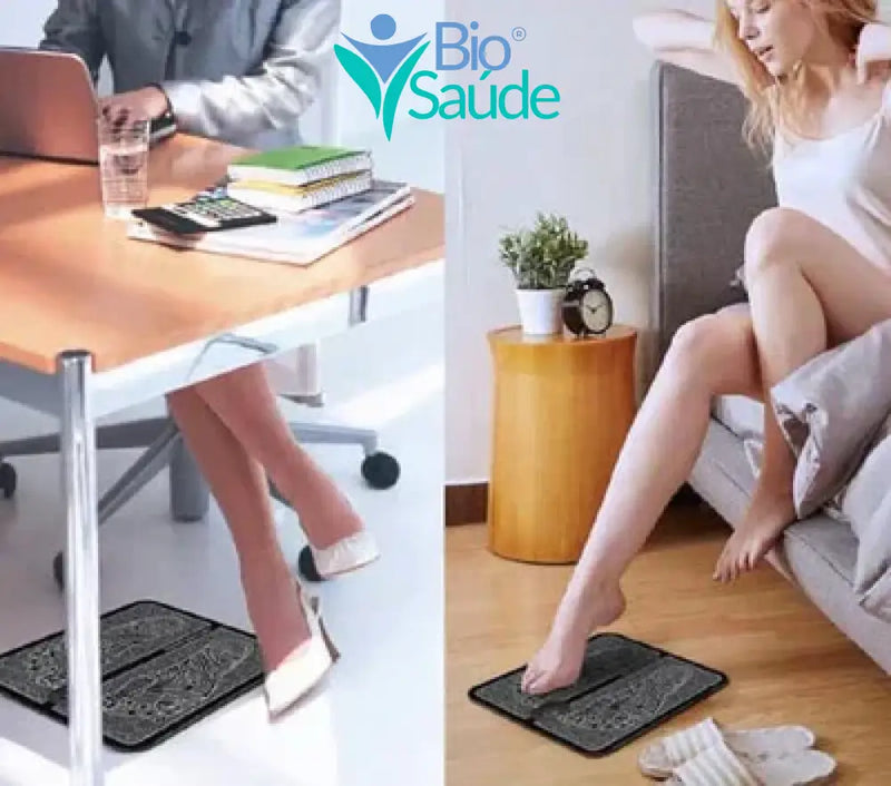 Massageador Elétrico Para os Pés MagicTap™ Tapete Massageador Elétrico De Pés MagicTap™