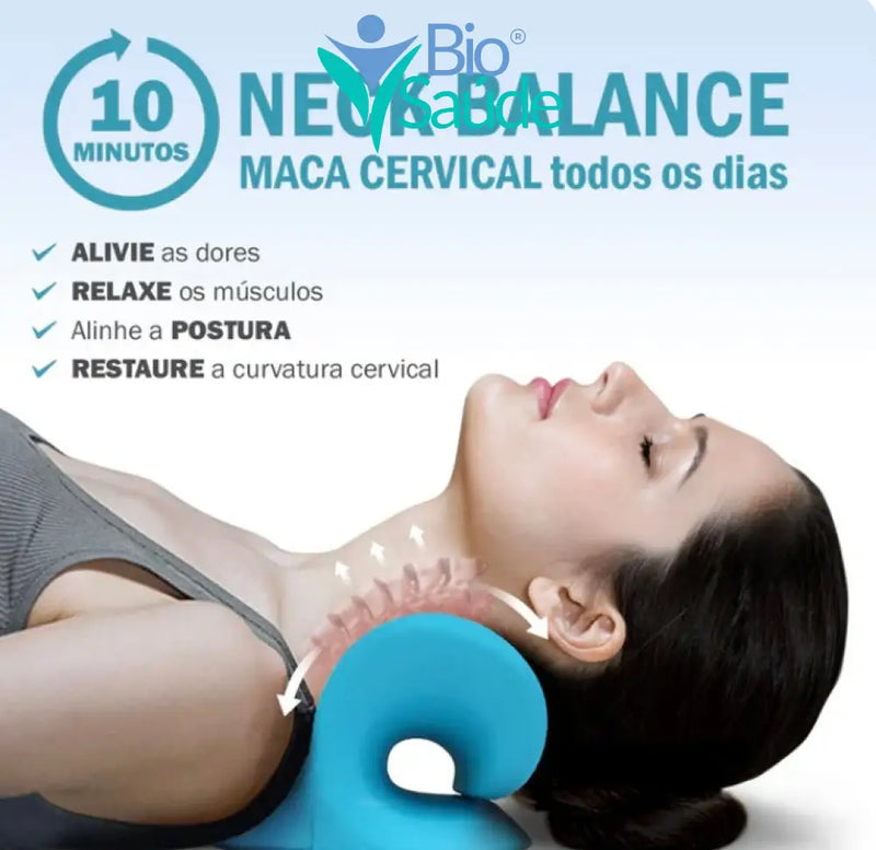 Travesseiro Ortopédico de Tração Cervical Produto para saúde