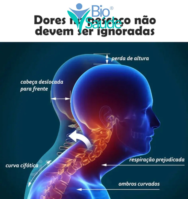 Travesseiro Ortopédico de Tração Cervical Produto para saúde